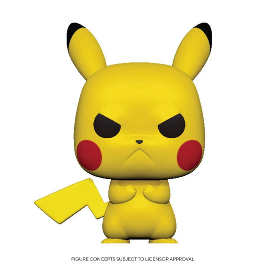 Pokemon Grumpy Pikachu Funko Pop! Vinyl Figure - Emmett's ToyStop