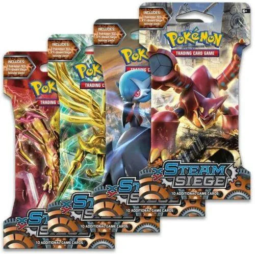 Pokemon Steam Siege Sleeved Booster Pack - Emmett's ToyStop