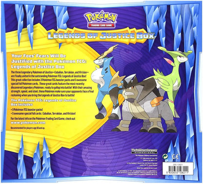 Pokémon TCG: Black & White - Legends of Justice Box - Emmett's ToyStop