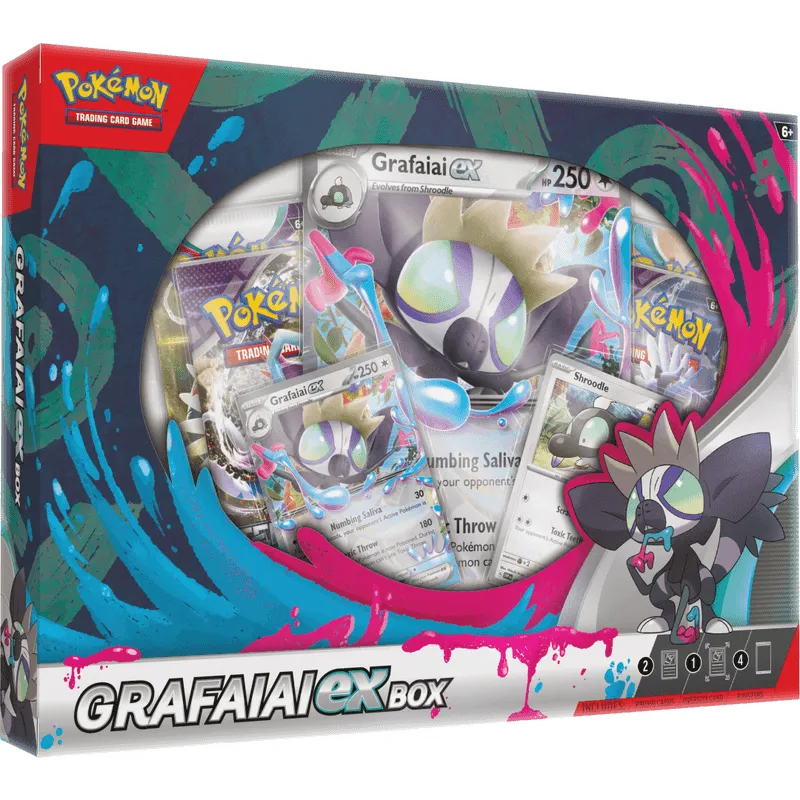 Pokémon TCG: Grafaiai ex Box - Emmett's ToyStop