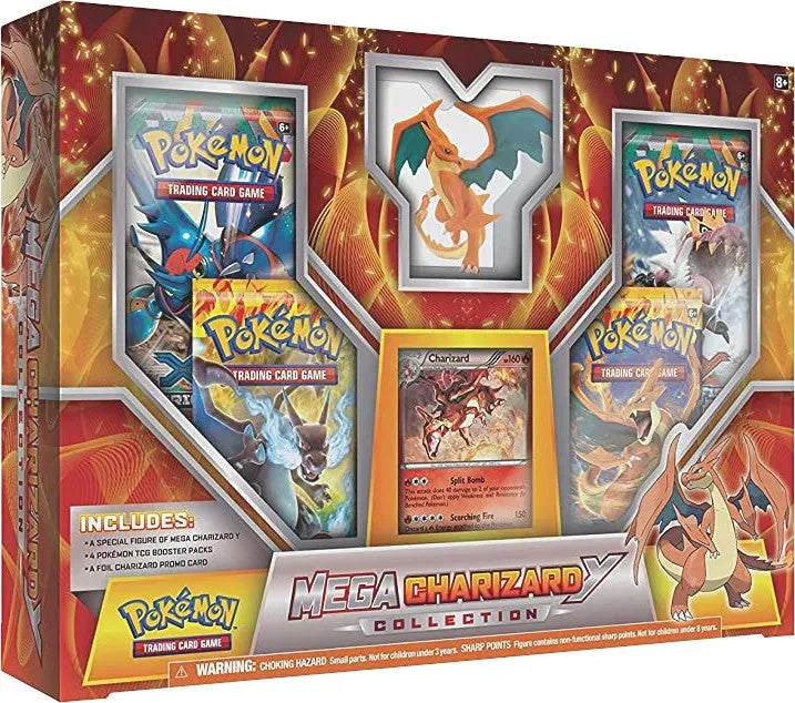 Pokémon TCG: Mega Charizard Y Collection Box - Emmett's ToyStop