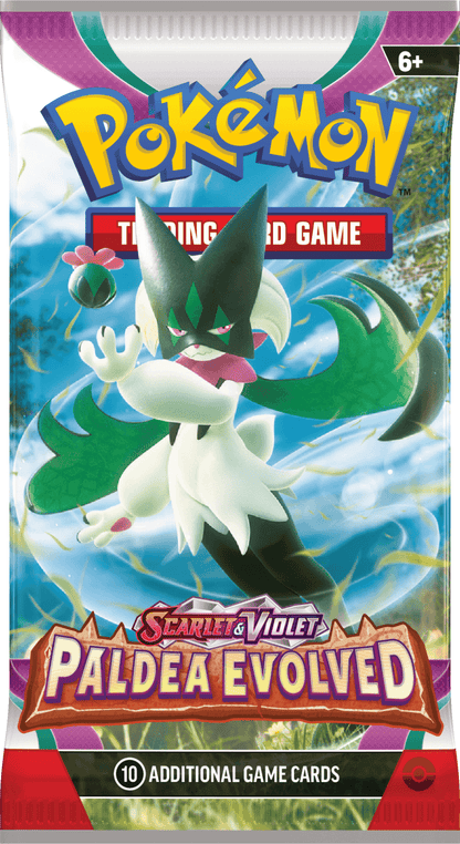 Pokémon TCG: Scarlet & Violet-Paldea Evolved | Booster Pack - Emmett's ToyStop