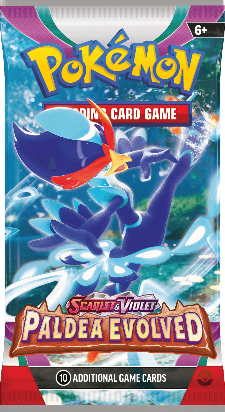 Pokémon TCG: Scarlet & Violet-Paldea Evolved | Booster Pack - Emmett's ToyStop