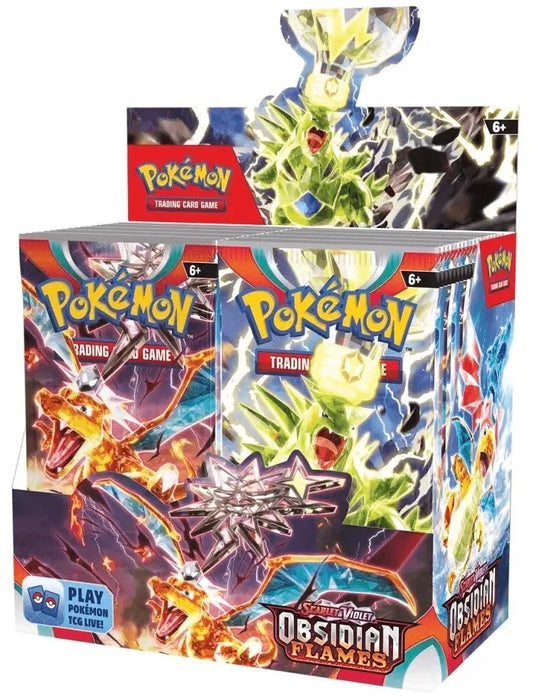 Pokémon TCG: Scarlet & Violet—Obsidian Flames | Booster Box - Emmett's ToyStop