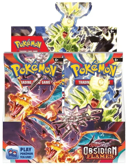 Pokémon TCG: Scarlet & Violet—Obsidian Flames | Booster Box - Emmett's ToyStop