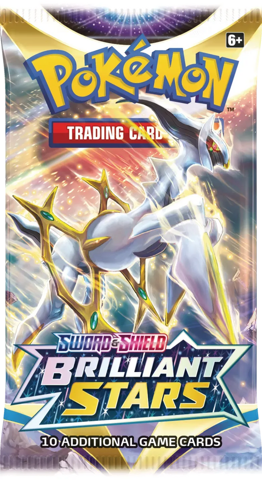 Pokémon TCG: Sword & Shield—Brilliant Stars | Booster Pack - Emmett's ToyStop