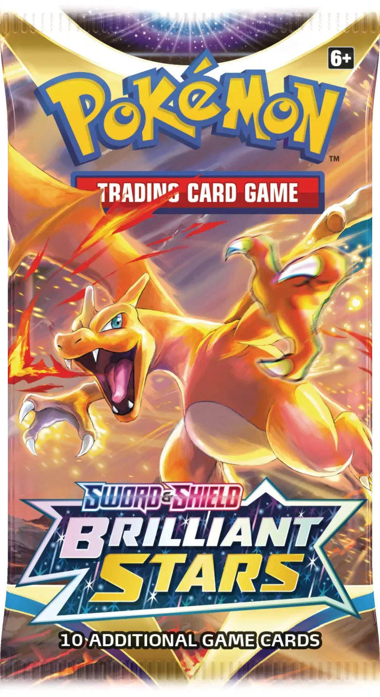 Pokémon TCG: Sword & Shield—Brilliant Stars | Booster Pack - Emmett's ToyStop