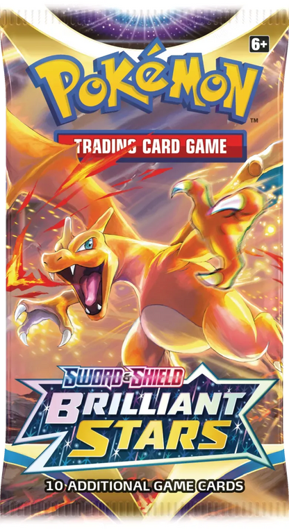 Pokémon TCG: Sword & Shield—Brilliant Stars | Booster Pack - Emmett's ToyStop