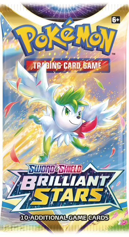 Pokémon TCG: Sword & Shield—Brilliant Stars | Booster Pack - Emmett's ToyStop