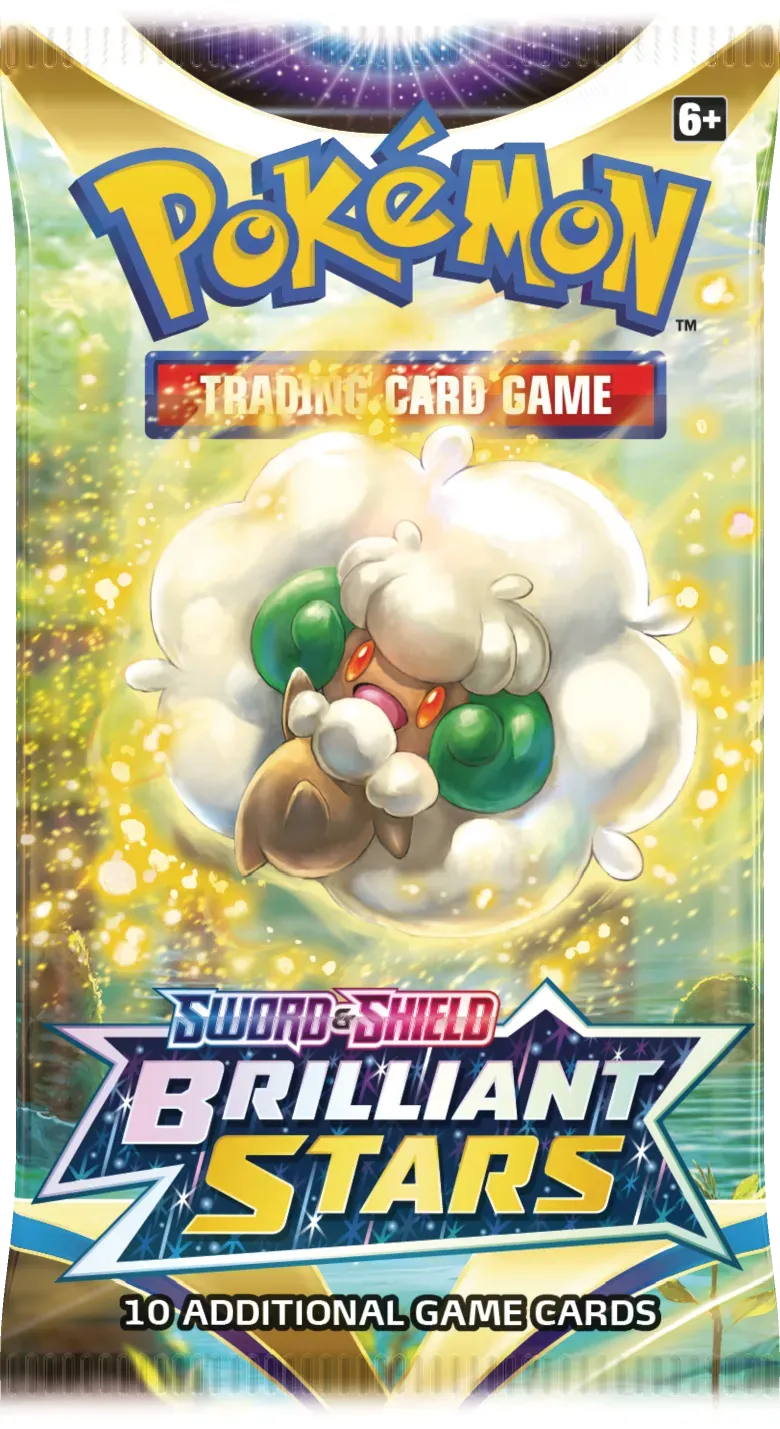 Pokémon TCG: Sword & Shield—Brilliant Stars | Booster Pack - Emmett's ToyStop