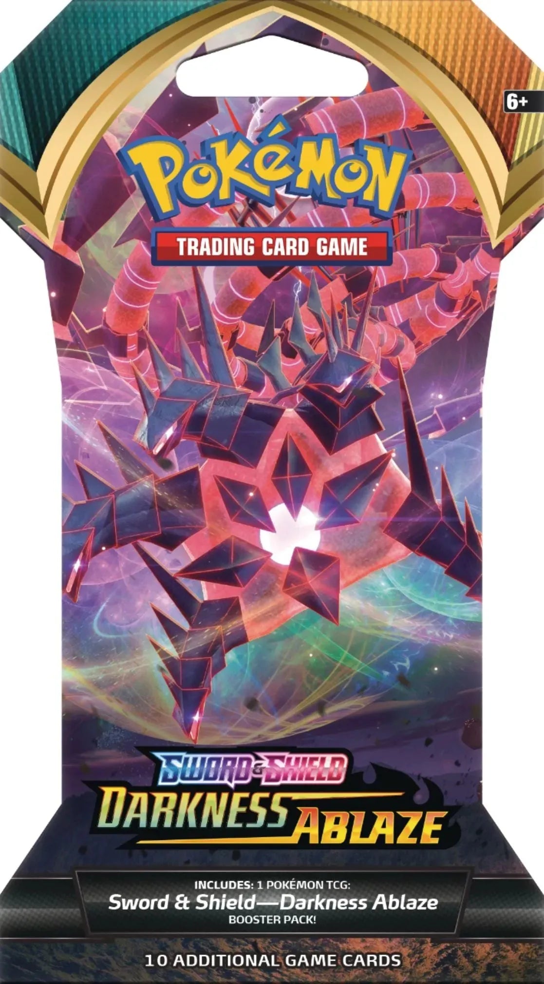 Pokémon TCG: Sword & Shield—Darkness Ablaze | Sleeved Booster Pack - Emmett's ToyStop