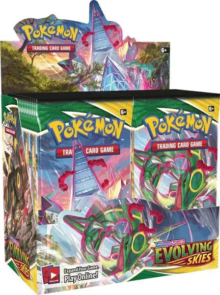 Pokémon TCG: Sword & Shield—Evolving Skies Booster Box - Emmett's ToyStop