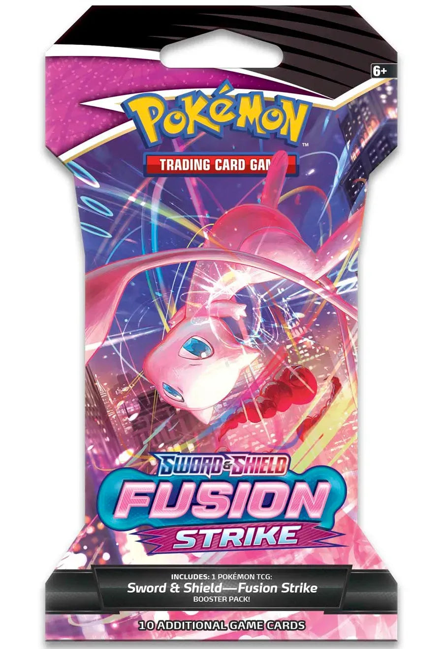 Pokémon TCG: Sword & Shield—Fusion Strike | Sleeved Booster Pack - Emmett's ToyStop