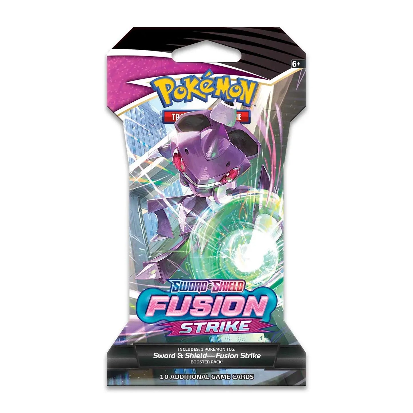 Pokémon TCG: Sword & Shield—Fusion Strike | Sleeved Booster Pack - Emmett's ToyStop