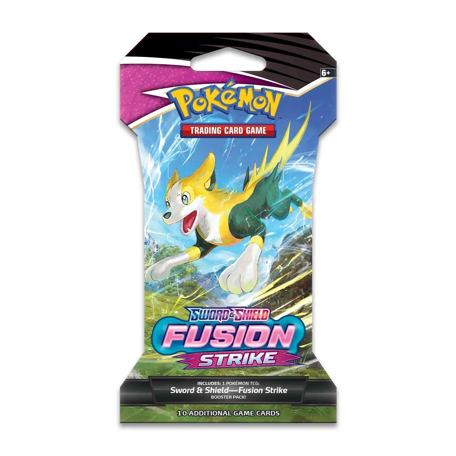 Pokémon TCG: Sword & Shield—Fusion Strike | Sleeved Booster Pack - Emmett's ToyStop