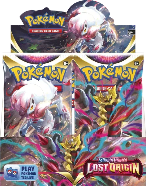 Pokémon TCG: Sword & Shield—Lost Origin Booster Box - Emmett's ToyStop