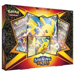 Pokémon TCG: Sword & Shield—Shining Fates V Box Pikachu V - Emmett's ToyStop