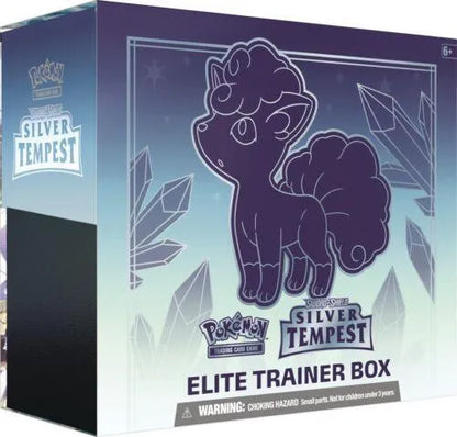 Pokémon TCG: Sword & Shield—Silver Tempest Elite Trainer Box - Emmett's ToyStop