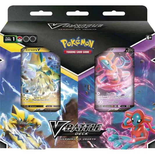 Pokemon V Battle Deck | Deoxys vs. Zeraora Bundle - Emmett's ToyStop