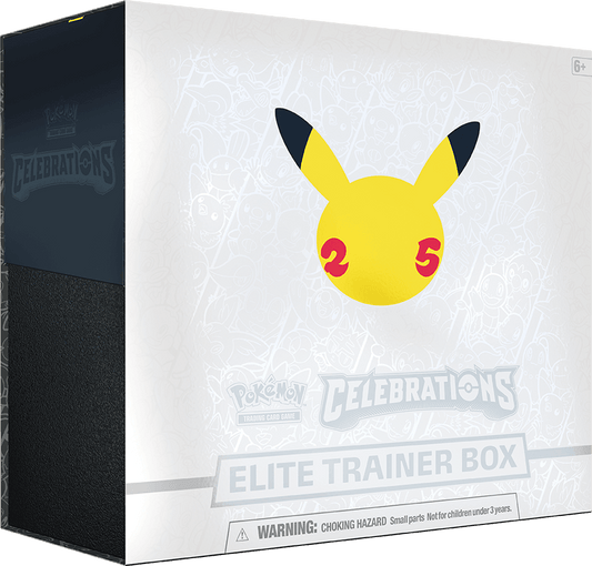 Pokemon Celebrations Elite Trainer Box - Emmett's ToyStop