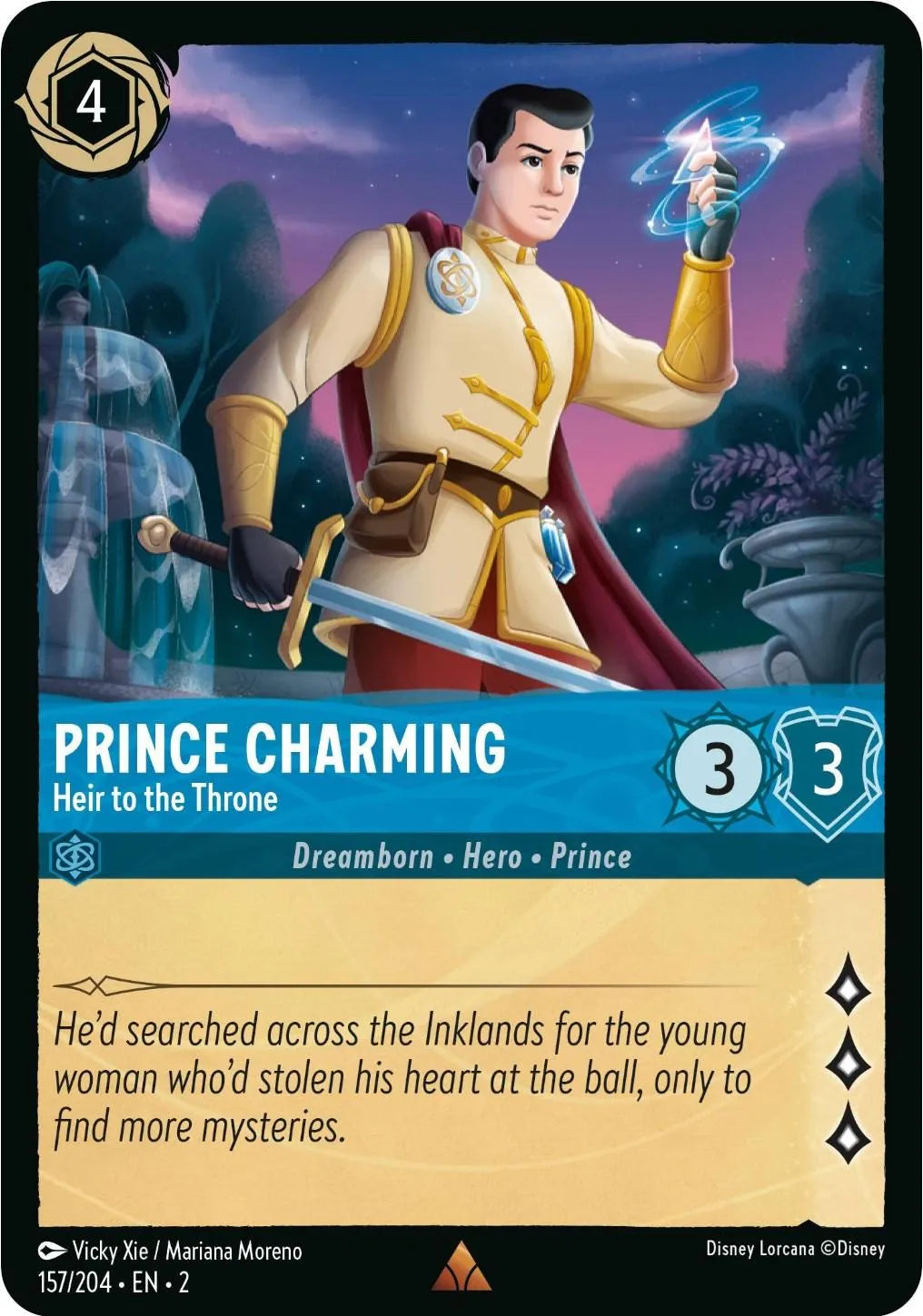 Prince Charming - Heir to the Throne (157/204) [Rise of the Floodborn] - Emmett's ToyStop