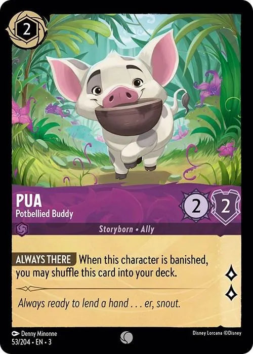 Pua - Potbellied Buddy (53/204) [Into the Inklands] - Emmett's ToyStop