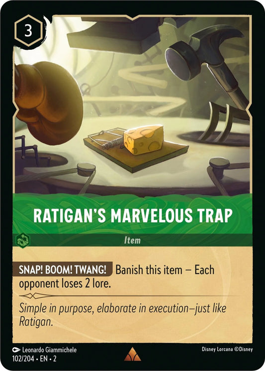 Ratigan's Marvelous Trap (102/204) [Rise of the Floodborn] - Emmett's ToyStop