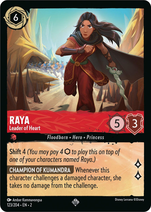 Raya - Leader of Heart (123/204) [Rise of the Floodborn] - Emmett's ToyStop