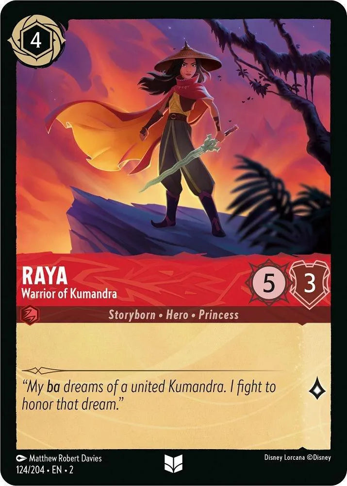 Raya - Warrior of Kumandra (124/204) [Rise of the Floodborn] - Emmett's ToyStop