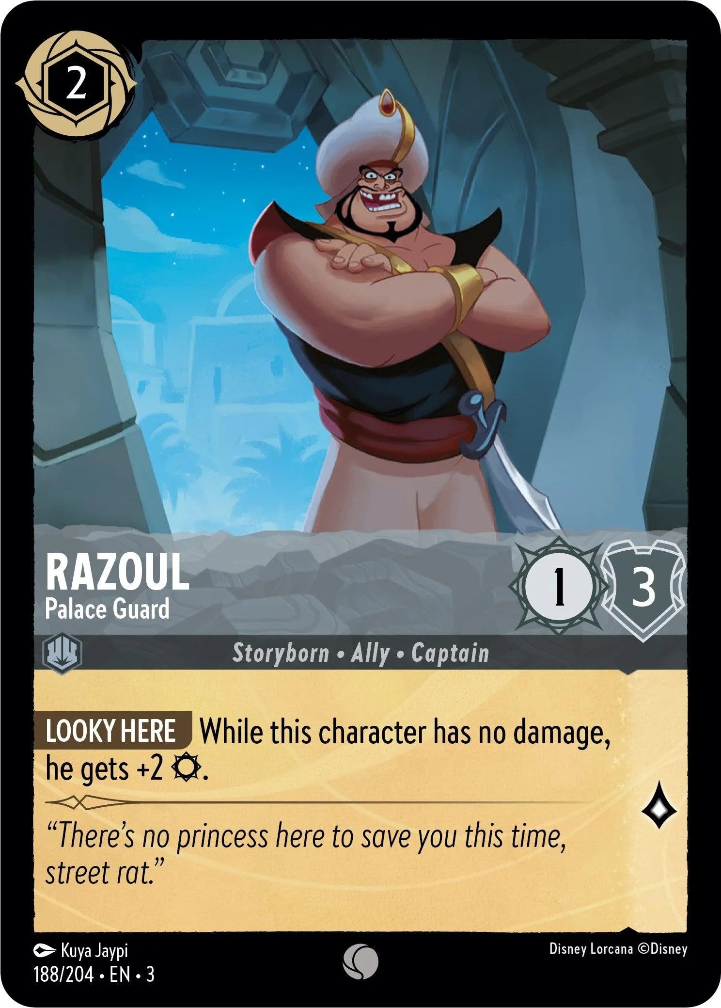 Razoul - Palace Guard (188/204) [Into the Inklands] - Emmett's ToyStop