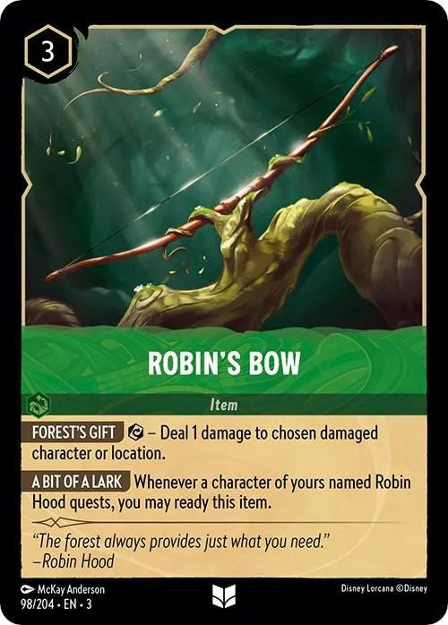 Robin's Bow (98/204) [Into the Inklands] - Emmett's ToyStop