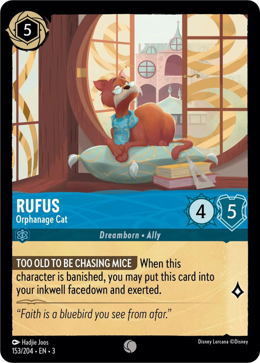 Rufus - Orphanage Cat (153/204) [Into the Inklands] - Emmett's ToyStop