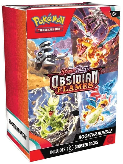 Scarlet & Violet: Obsidian Flames - Booster Bundle - Emmett's ToyStop