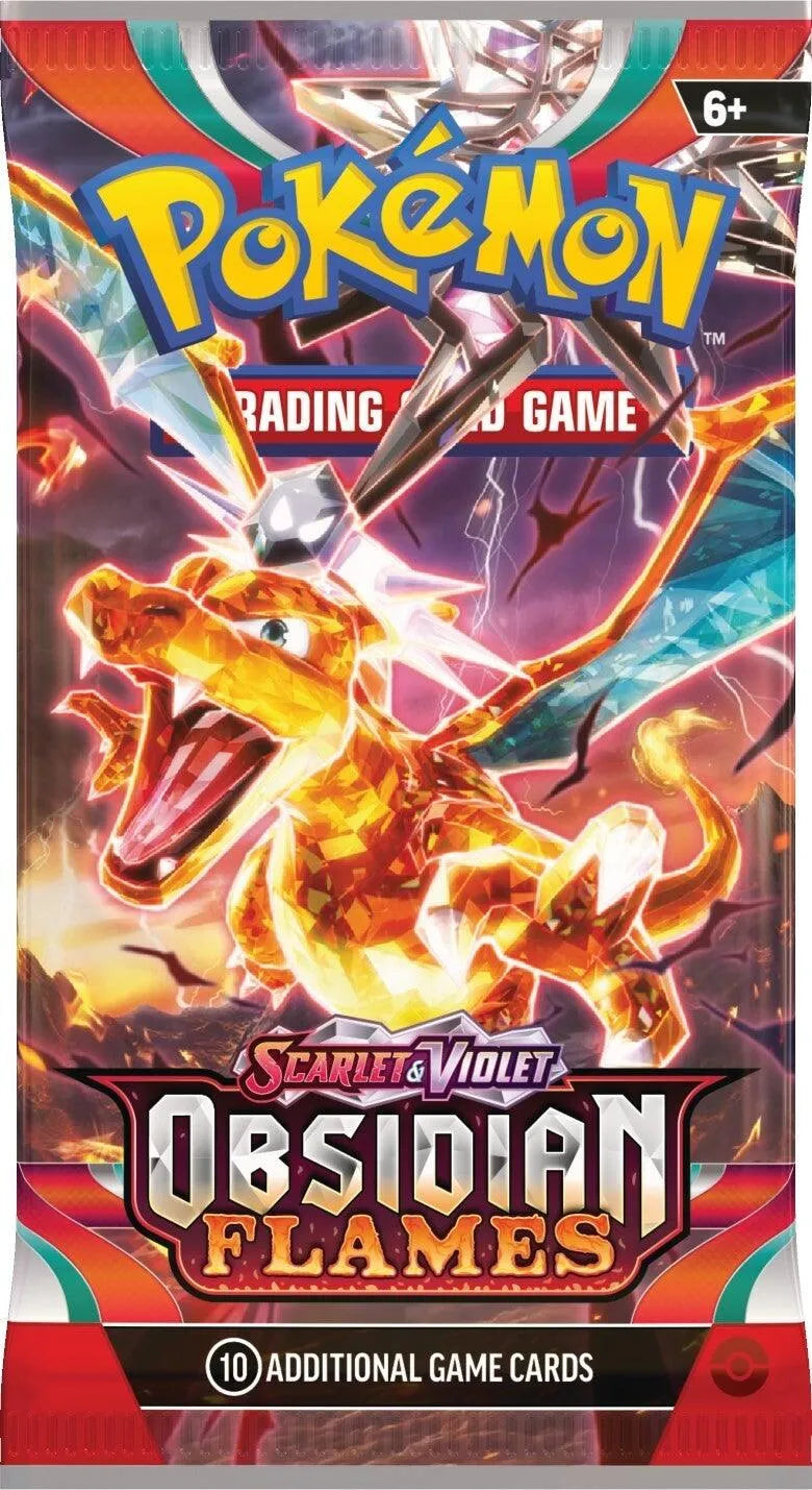 Scarlet & Violet: Obsidian Flames - Booster Pack - Emmett's ToyStop