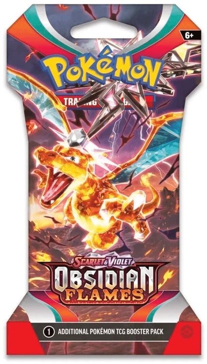 Scarlet & Violet: Obsidian Flames - Sleeved Booster Pack - Emmett's ToyStop