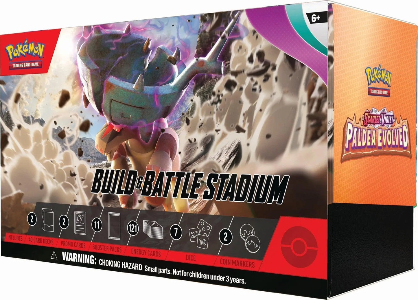 Scarlet & Violet: Paldea Evolved - Build & Battle Stadium - Emmett's ToyStop