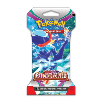 Scarlet & Violet: Paldea Evolved - Sleeved Booster Pack - Emmett's ToyStop