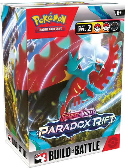 Scarlet & Violet: Paradox Rift - Build and Battle Box - Emmett's ToyStop