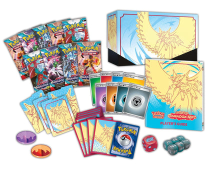 Scarlet & Violet: Paradox Rift - Elite Trainer Box (Roaring Moon) - Emmett's ToyStop