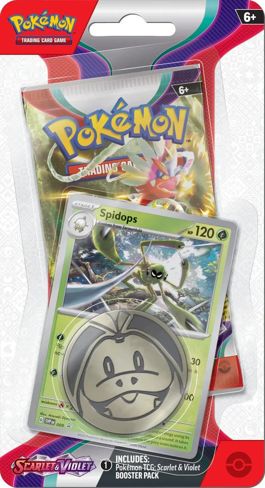 Scarlet & Violet - Single Pack Blister (Spidops) - Emmett's ToyStop