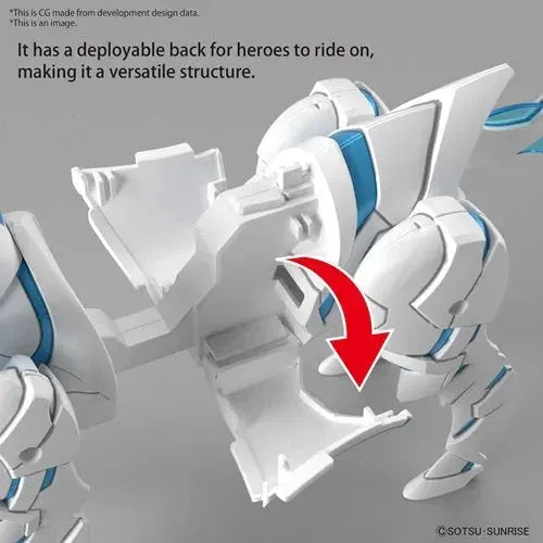 SD Gundam World Heroes Knight World War Horse Version Model Kit - Emmett's ToyStop