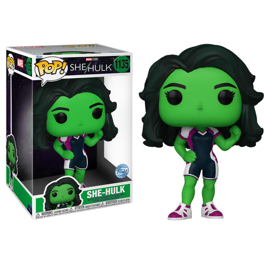 SHE-HULK # 1135 - POP! VINYL BOBBLE-HEAD OF SHE-HULK (10 INCH) - Emmett's ToyStop