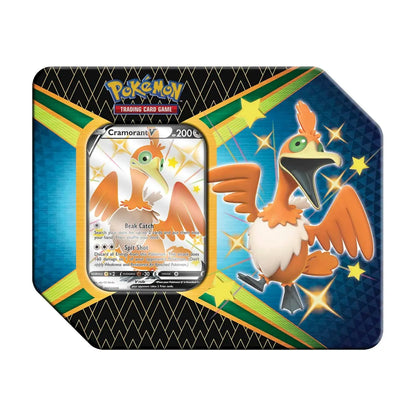 Shining Fates - Collector's Tin (Cramorant V) - Emmett's ToyStop