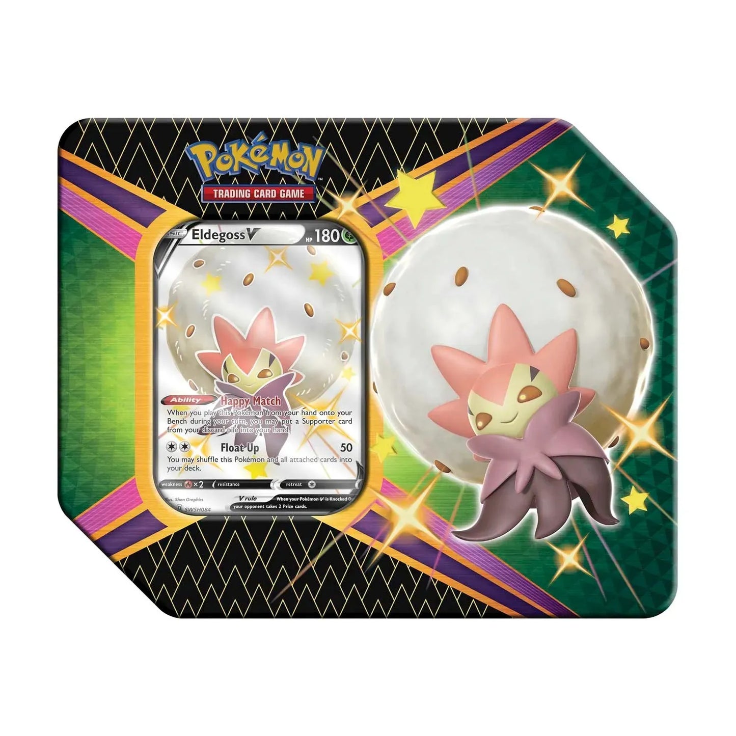 Shining Fates - Collector's Tin (Eldegoss V) - Emmett's ToyStop
