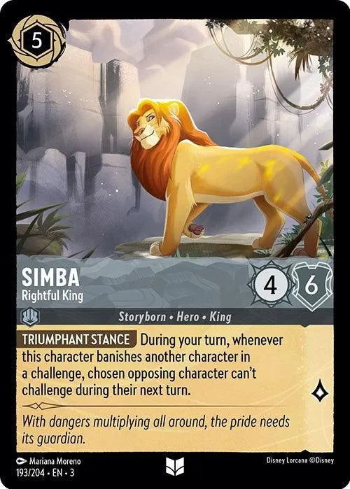 Simba - Rightful King (193/204) [Into the Inklands] - Emmett's ToyStop