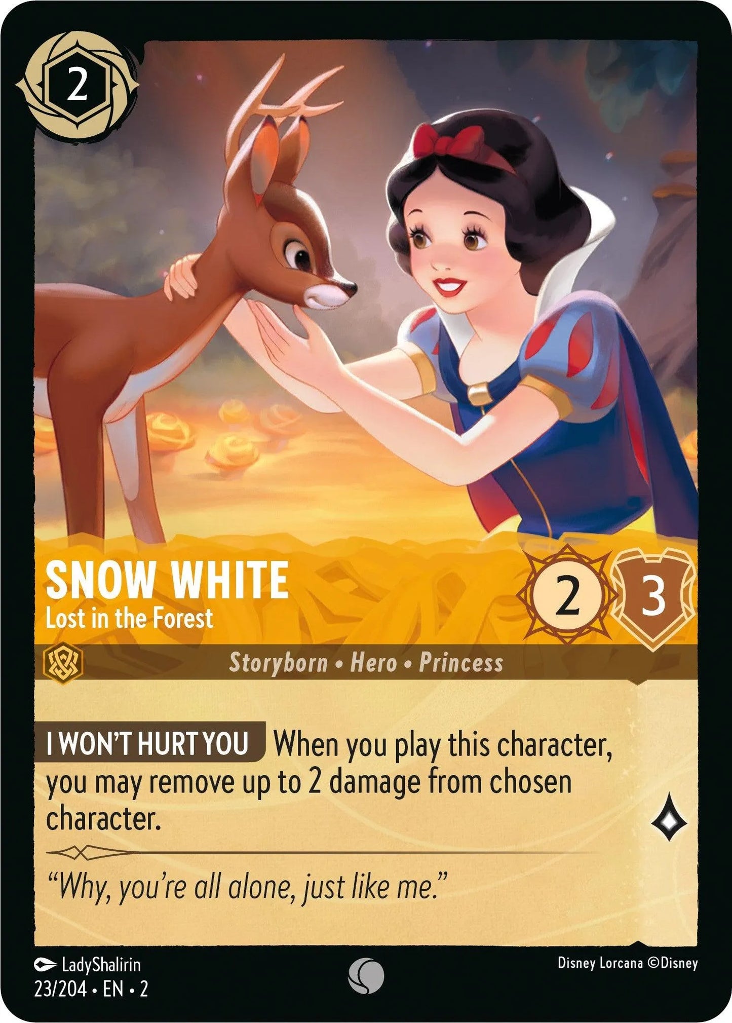 Snow White - Lost in the Forest (23/204) [Rise of the Floodborn] - Emmett's ToyStop