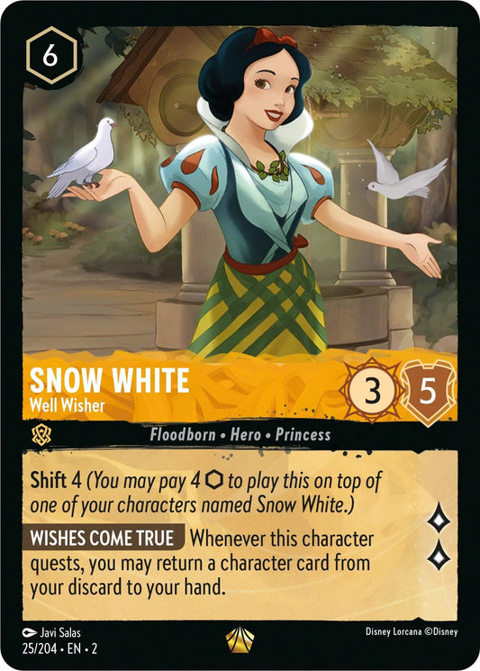 Snow White - Well Wisher (25/204) [Rise of the Floodborn] - Emmett's ToyStop