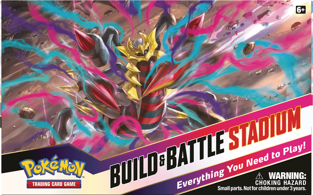 Pokémon TCG: Sword & Shield—Lost Origin Build & Battle Stadium Box - Emmett's ToyStop