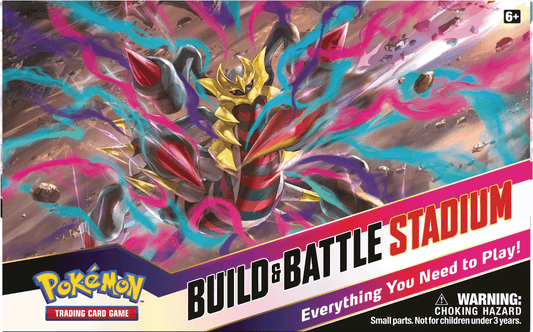 Pokémon TCG: Sword & Shield—Lost Origin Build & Battle Stadium Box - Emmett's ToyStop