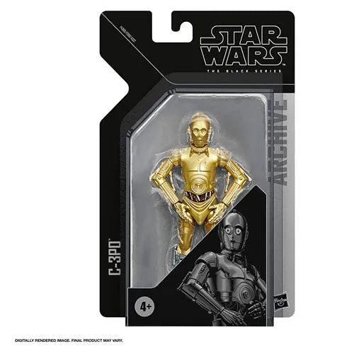 Star Wars The Black Series Archive C-3PO 6-Inch Action Figure - Emmett's ToyStop